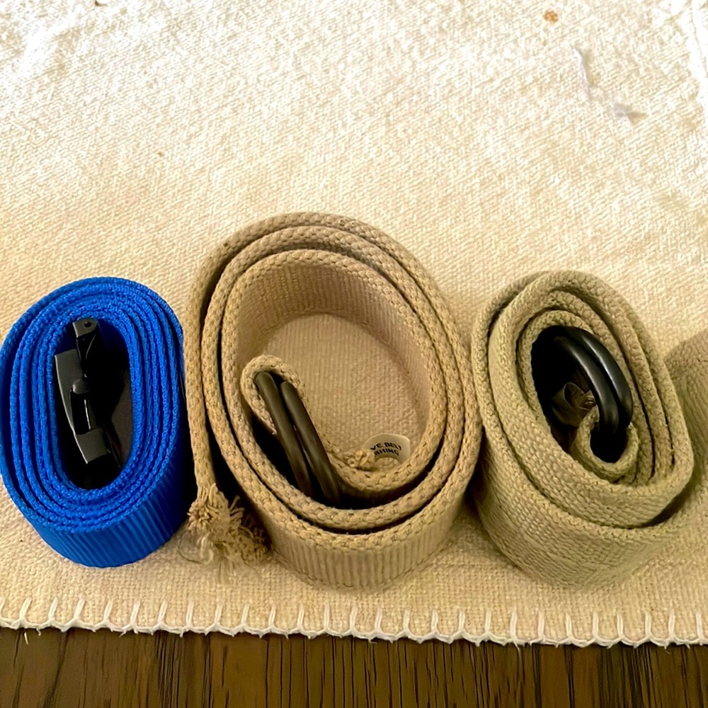 Assorted belts